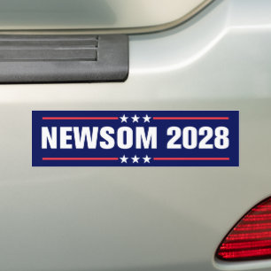 Gavin Newsom für Präsident 2028 Autoaufkleber