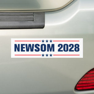 Gavin Newsom für Präsident 2028 Autoaufkleber