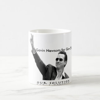 Gavin Newsom für reg. 2010 Tasse