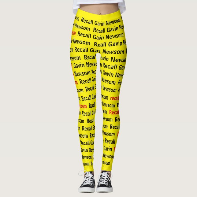 Gavin Newsom Leggings (Vorderseite)