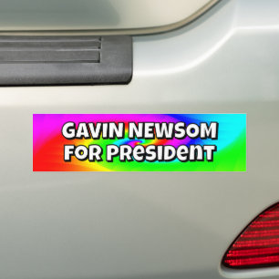 Gavin Newsom, Präsident Autoaufkleber