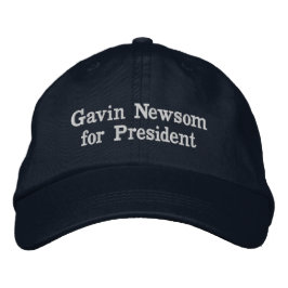 Gavin Newsom, Präsident Bestickte Baseballkappe