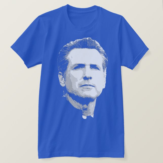 Gavin Newsom T-Shirt (Design vorne)