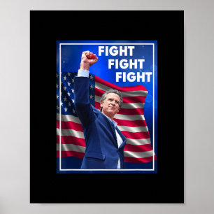 Gavin Newsom Trollt Trump Memekrieg Kampf Kampf F Poster