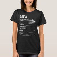 Gavin Serving Size Nutrition Label Kalorien
