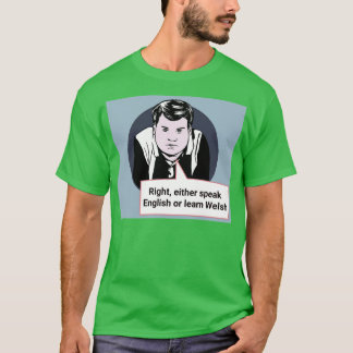 Gavin und Stacey Art sprechen entweder Englisch od T-Shirt