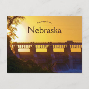 Gavins Point Dam Nebraska Postkarte