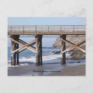 Gaviota Beach California Postkarte
