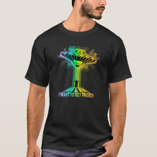Gay Adult Humor For LGBQ UFO Abduction Fans T-Shirt