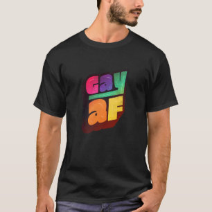 Gay Af Halftone Edition 1 T-Shirt