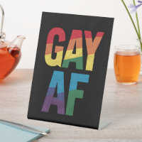 Gay AF LGBT Pride Gay Gift Monat