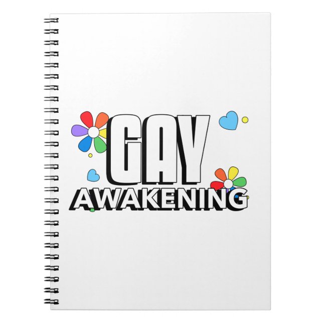 Gay Awakening Notizblock (Vorderseite)