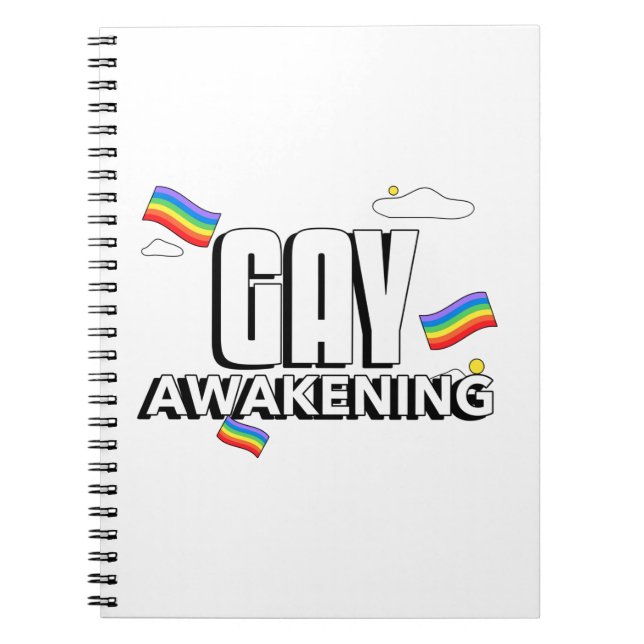 Gay Awakening Notizblock (Vorderseite)