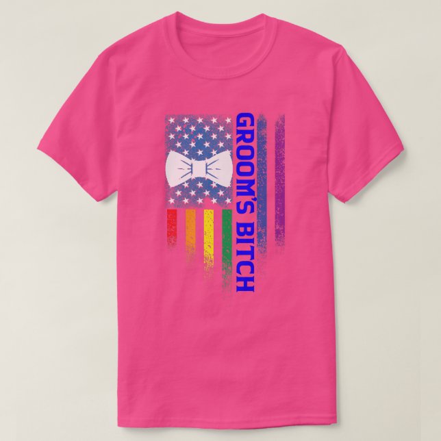 Gay Bachelor Party Verlobung1353 T-Shirt (Design vorne)