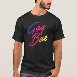 Gay Bae Niedlich Trendy Unique Gay Pride Ästhetik T-Shirt