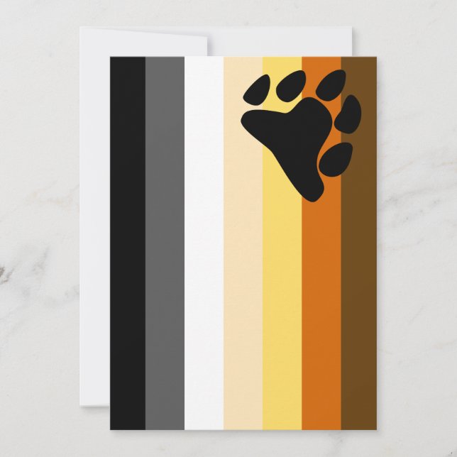 Gay Bear Brotherhood Flag (Vorderseite)