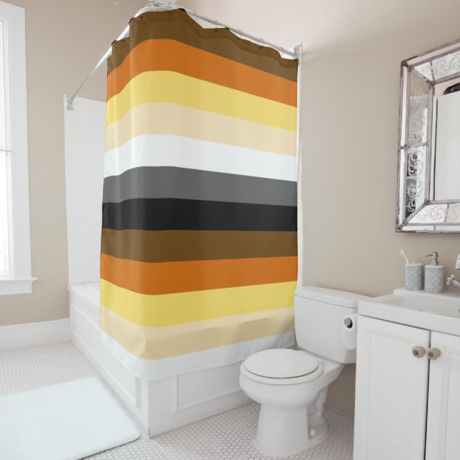 Gay Bear Brotherhood Flag Duschvorhang (Beispiel)