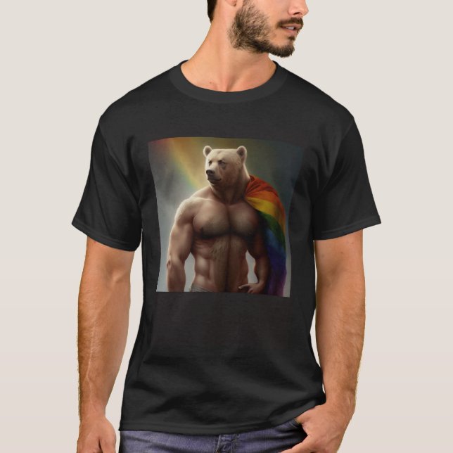 Gay Bear for lgbtq T-Shirt (Vorderseite)