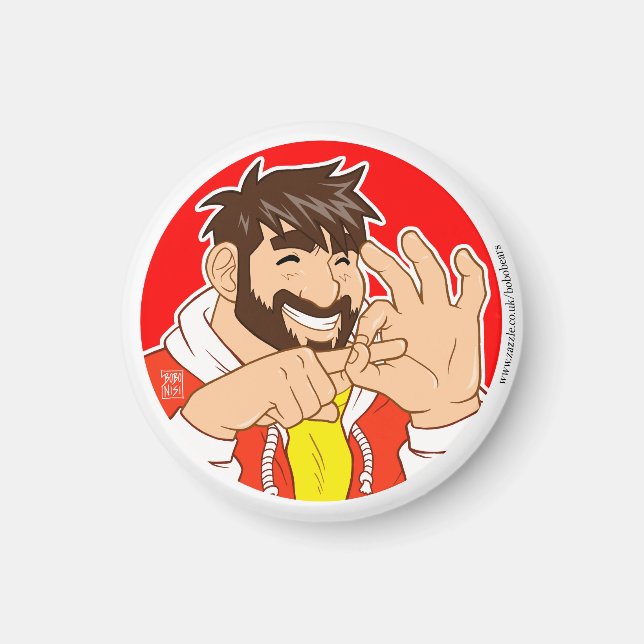 GAY BEAR MAGNET - LASS UNS SPASS HABEN! (Vorne)