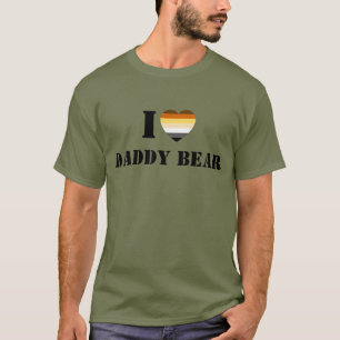 GAY BEAR PRID I HERART DADDY BEAR T-Shirt
