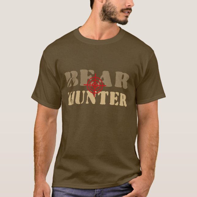 Gay Bear Pride Bear Hunter T-Shirt (Vorderseite)