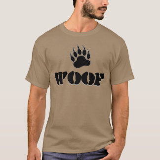 Gay Bear Pride Bear Pfote WOOF T-Shirt