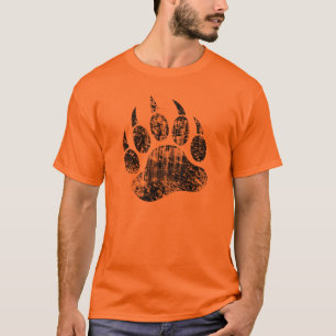Gay Bear Pride bedruckter Bear Paw HOT !! T-Shirt