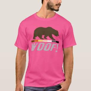 Gay Bear Pride Flag abgenutzt WOOF ! T-Shirt
