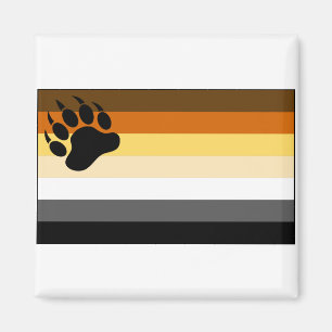 Gay Bear Pride Flag Magnet