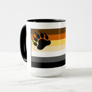 Gay Bear Pride Flag Tasse