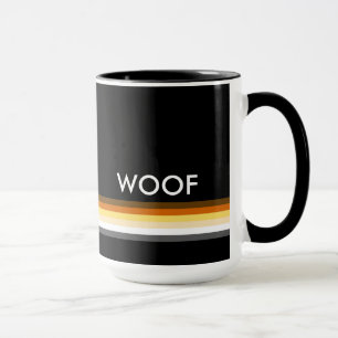Gay Bear Pride Flag wuff Tasse