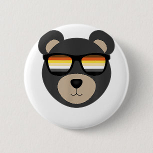 Gay Bear Sunglasslogo Button