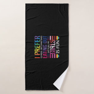 Gay Bisexual Prilag LGBTQ Badehandtuch