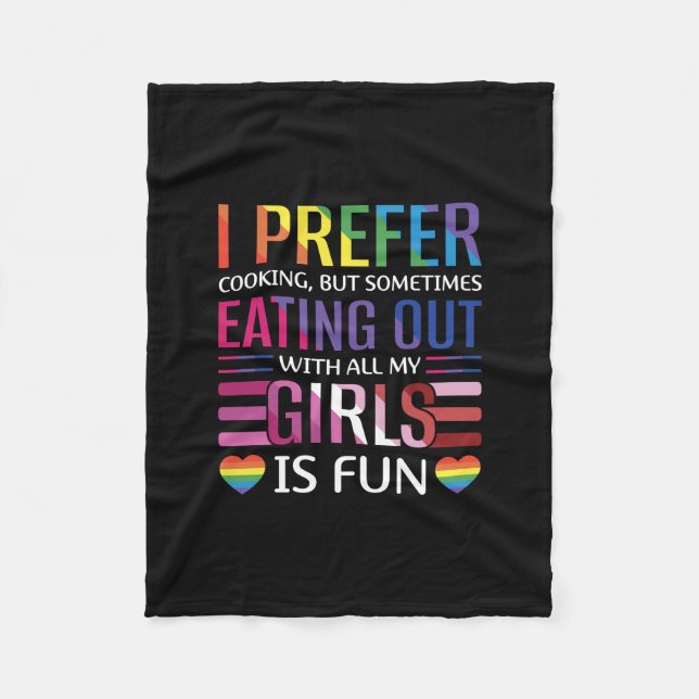 Gay Bisexual Prilag LGBTQ Fleecedecke (Vorderseite)