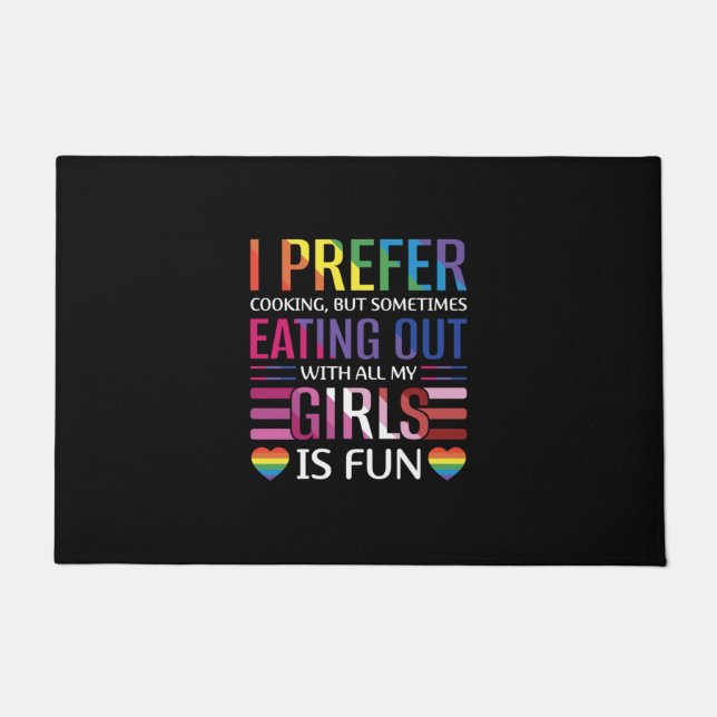 Gay Bisexual Prilag LGBTQ Fußmatte (Vorderseite)