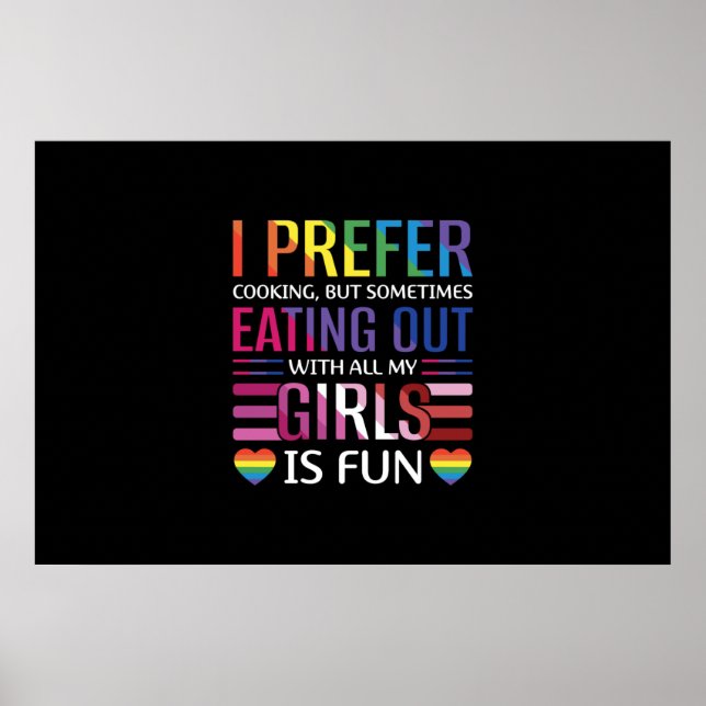 Gay Bisexual Prilag LGBTQ Poster (Vorne)