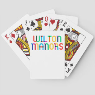 Gay-Borhood Pride - Wilton Manors Spielkarten