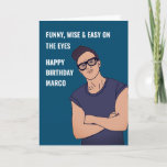 Gay Boyfriend Birthday Card Karte<br><div class="desc">Großartige Geburtstagskarte für einen schönen Freund</div>