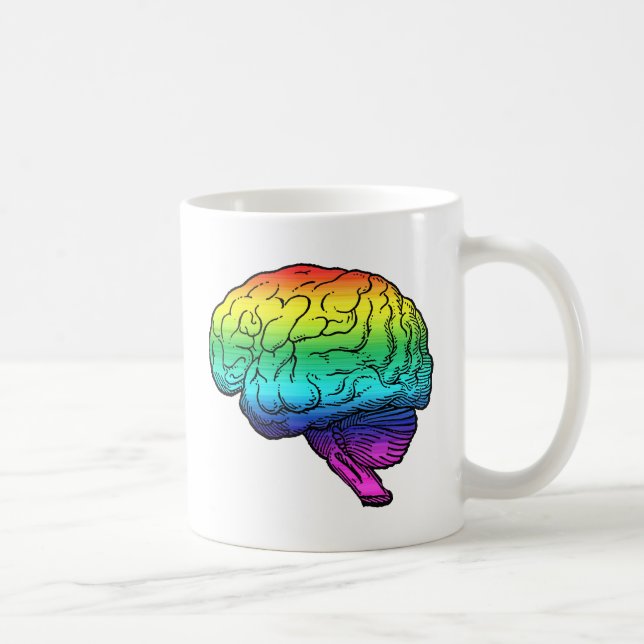 GAY BRAIN -.pnng Tasse (Rechts)