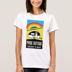 Gay Caravan Camping T - Shirt