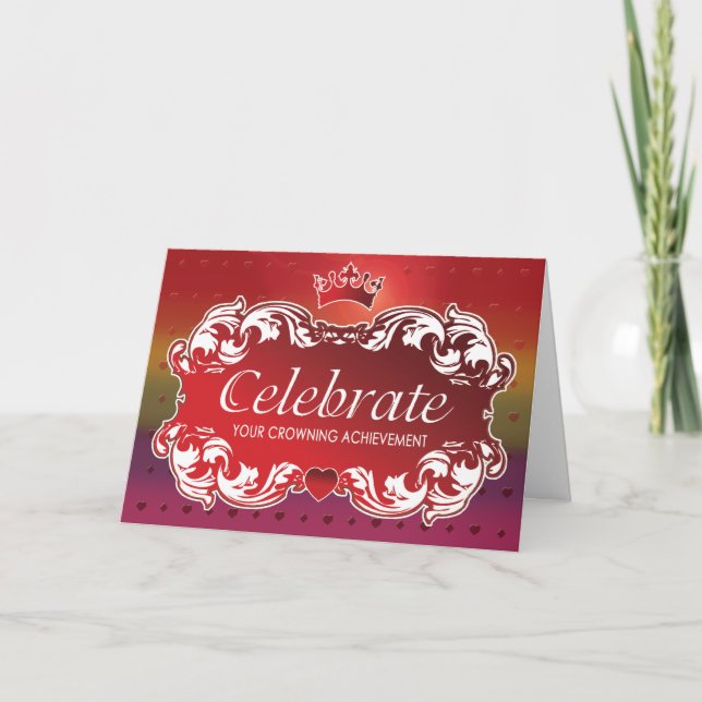 Gay Cards - Krönung Karte (Vorderseite)