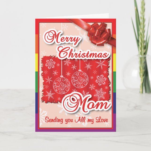 Gay Cards - Meine ganze Liebe Feiertagskarte (Vorderseite)