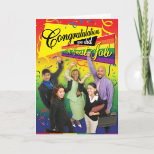 Gay Cards - tolle Arbeit Karte