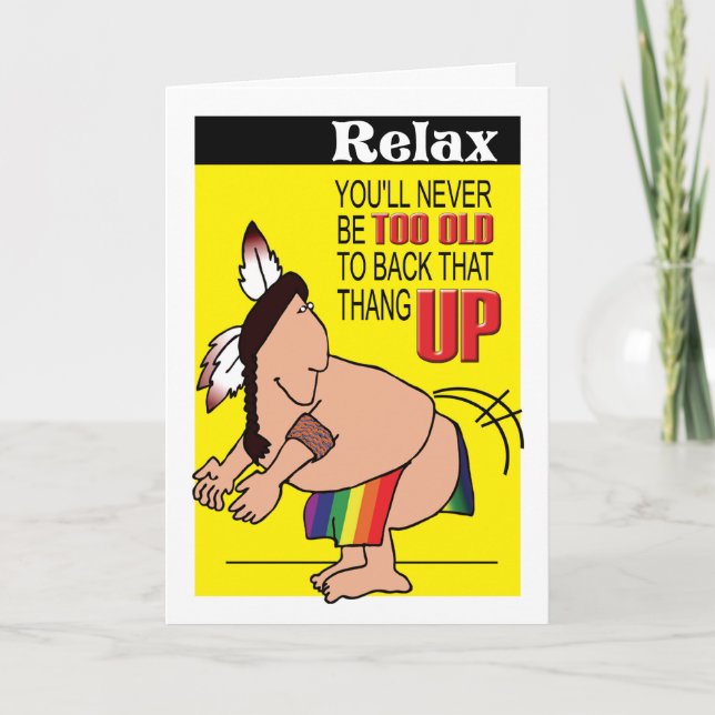 Gay Cards - Zurück nach oben Karte (Vorderseite)