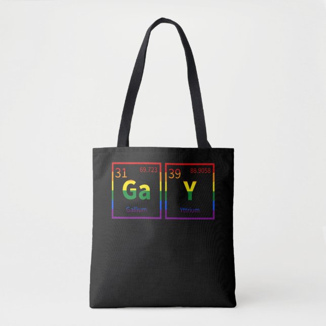Gay Chemist LGBTQ Chemistry Rainbow Colors (Vorderseite)