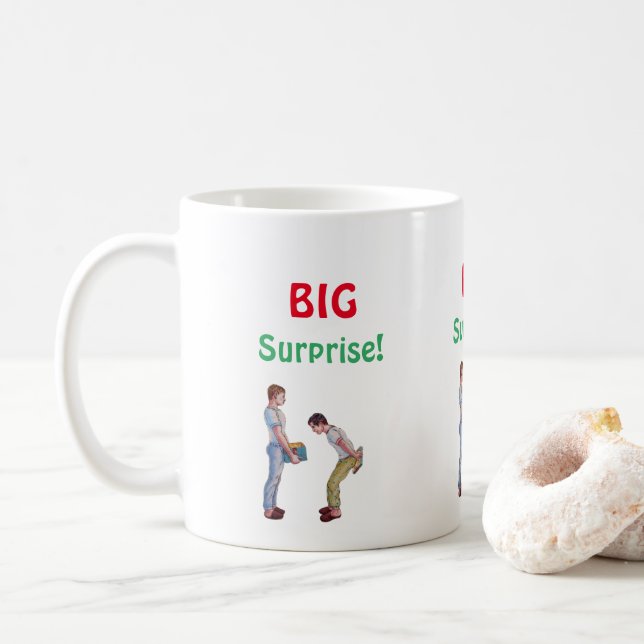 Gay Christmas Spaß Geschenk Tasse (Mit Donut)