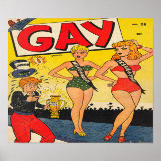 Gay Comic - Comic Book Poster