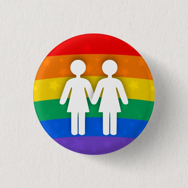 Gay Couple Button (Vorderseite)