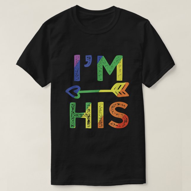 Gay Couple Matching im LGBT-Prix T-Shirt (Design vorne)