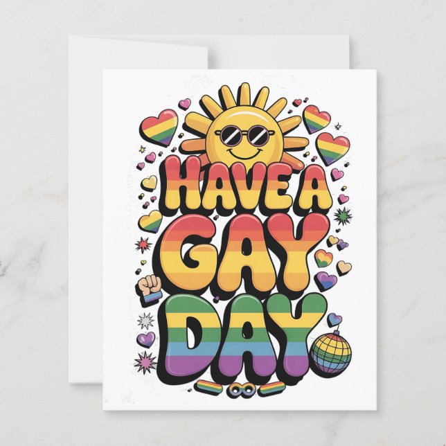 Gay Day LGBT Prith Monat (Vorderseite)